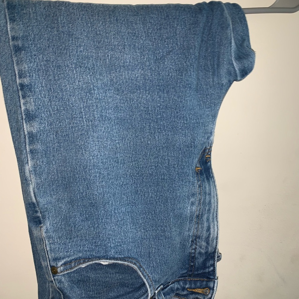 denim blue mom jeans